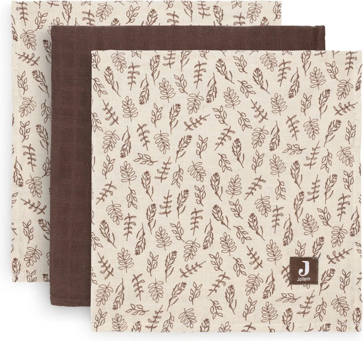 Jollein Hydrofiel Multidoek Meadow 70x70cm - Rosewood - 3 Stuks Jollein Hydrofiel Multidoek Meadow 70x70cm - Rosewood - 3 Stuks -Baby Verzorging 1200x1126 6