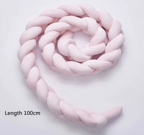 Buxibo - Draagbare Babynest - Co- Sleeper - Bed Bumper - Baby Bed Accessoires - Met Strikjes - Inclusief Bumper Rand - Verschoonmat - Veilig Slapen - Roze -Baby Verzorging 1200x1128 6