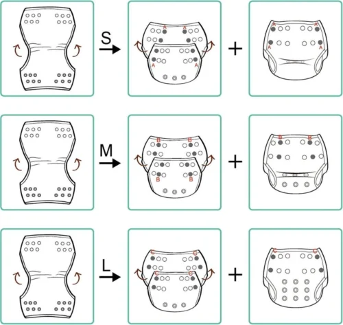 Zwemluier Groot - Zigzag | 8 T/m 25 Kg | Wasbare Zwemluier | Kidzstore.eu -Baby Verzorging 1200x1135 2