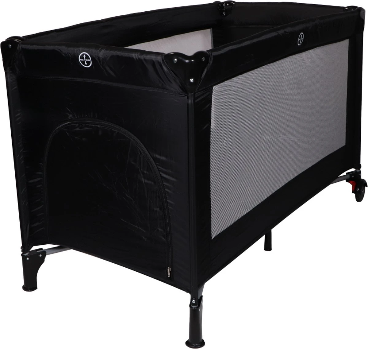 Ding Deluxe Black Campingbedje incl. Bodemverhoger Ding Deluxe Black Campingbedje Incl. Bodemverhoger -Baby Verzorging