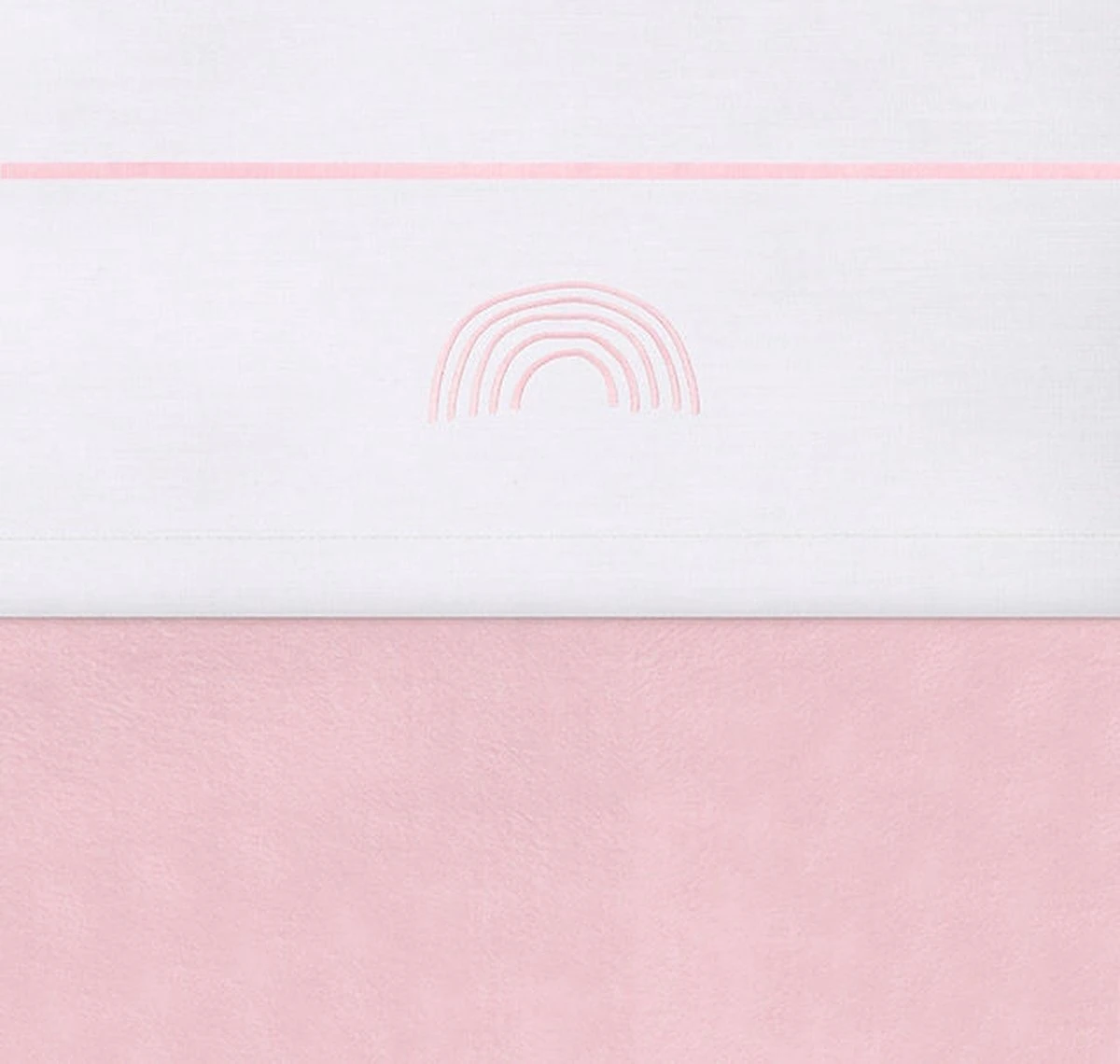 Jollein Baby Laken Wieg 75x100cm Rainbow - Blush Pink Jollein Baby Laken Wieg 75x100cm Rainbow - Blush Pink -Baby Verzorging 1200x1140 5