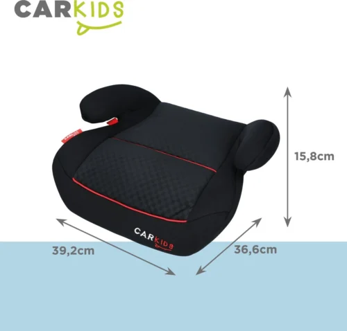 Carkids Auto Zitverhoger Zwart En Rood | Autostoel Groep 2-3 | Kinderen Van 3,5-12 Jaar | 15-36 Kg -Baby Verzorging 1200x1147 1