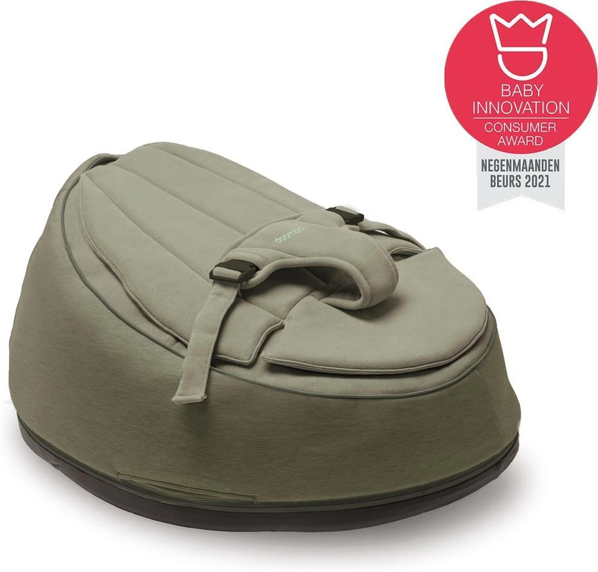 Doomoo - Seat'n Swing - Meegroeiende Poef en Schommelstoel - Kaki Doomoo - Seat'n Swing - Meegroeiende Poef En Schommelstoel - Kaki -Baby Verzorging 1200x1148 7