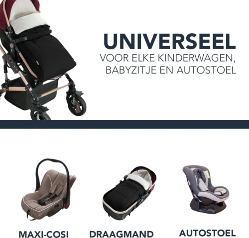 Achaté Voetenzak - Voor Kinderwagen Of Stoeltje – Baby Slaapzak - Autostoel - Wit 4 Achaté Voetenzak - Voor Kinderwagen Of Stoeltje – Baby Slaapzak - Autostoel - Wit -Baby Verzorging 1200x1149 2