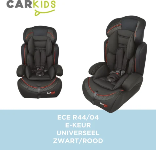 Carkids Verstelbaar Kinderautostoeltje Zwart En Rood | Kinderautostoel Groep 1-2-3 | Kinderen Van 9 Maanden-12 Jaar | 9-36 Kg -Baby Verzorging 1200x1150 2