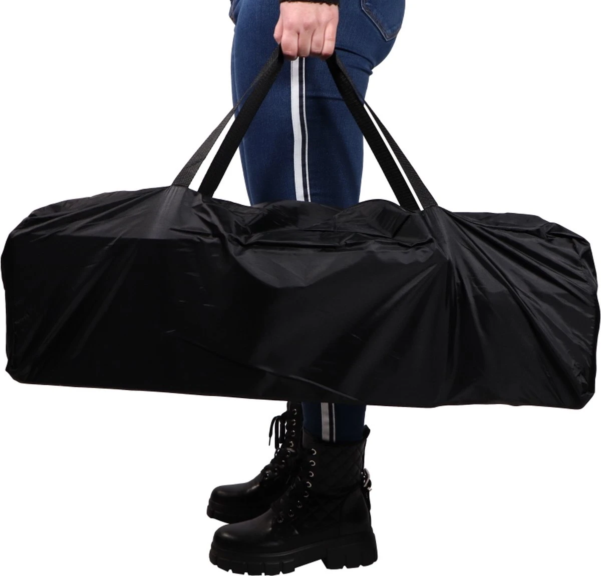 Ding Deluxe Black Campingbedje incl. Bodemverhoger Ding Deluxe Black Campingbedje Incl. Bodemverhoger -Baby Verzorging 1200x1151 3