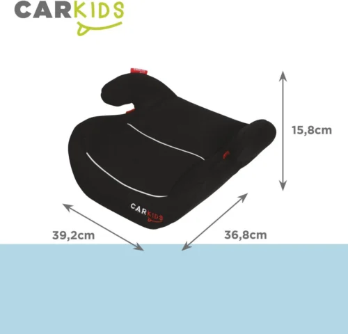 Carkids Auto Zitverhoger Zwart En Wit | Autostoel Groep 2-3 | Kinderen Van 3,5-12 Jaar | 15-36 Kg 9 Carkids Auto Zitverhoger Zwart En Wit | Autostoel Groep 2-3 | Kinderen Van 3,5-12 Jaar | 15-36 Kg -Baby Verzorging 1200x1152 5