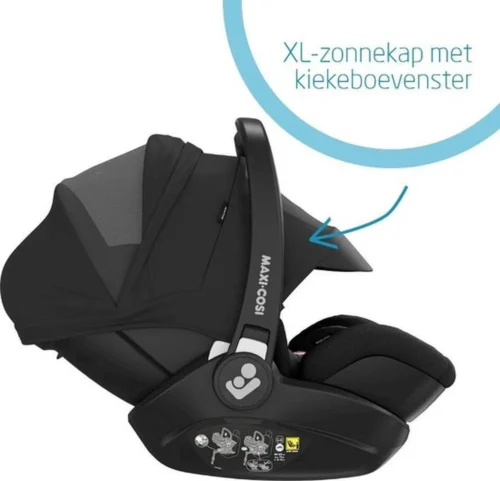 Maxi-Cosi Marble I-Size Autostoeltje Inclusief Base - Essential Black -Baby Verzorging 1200x1154