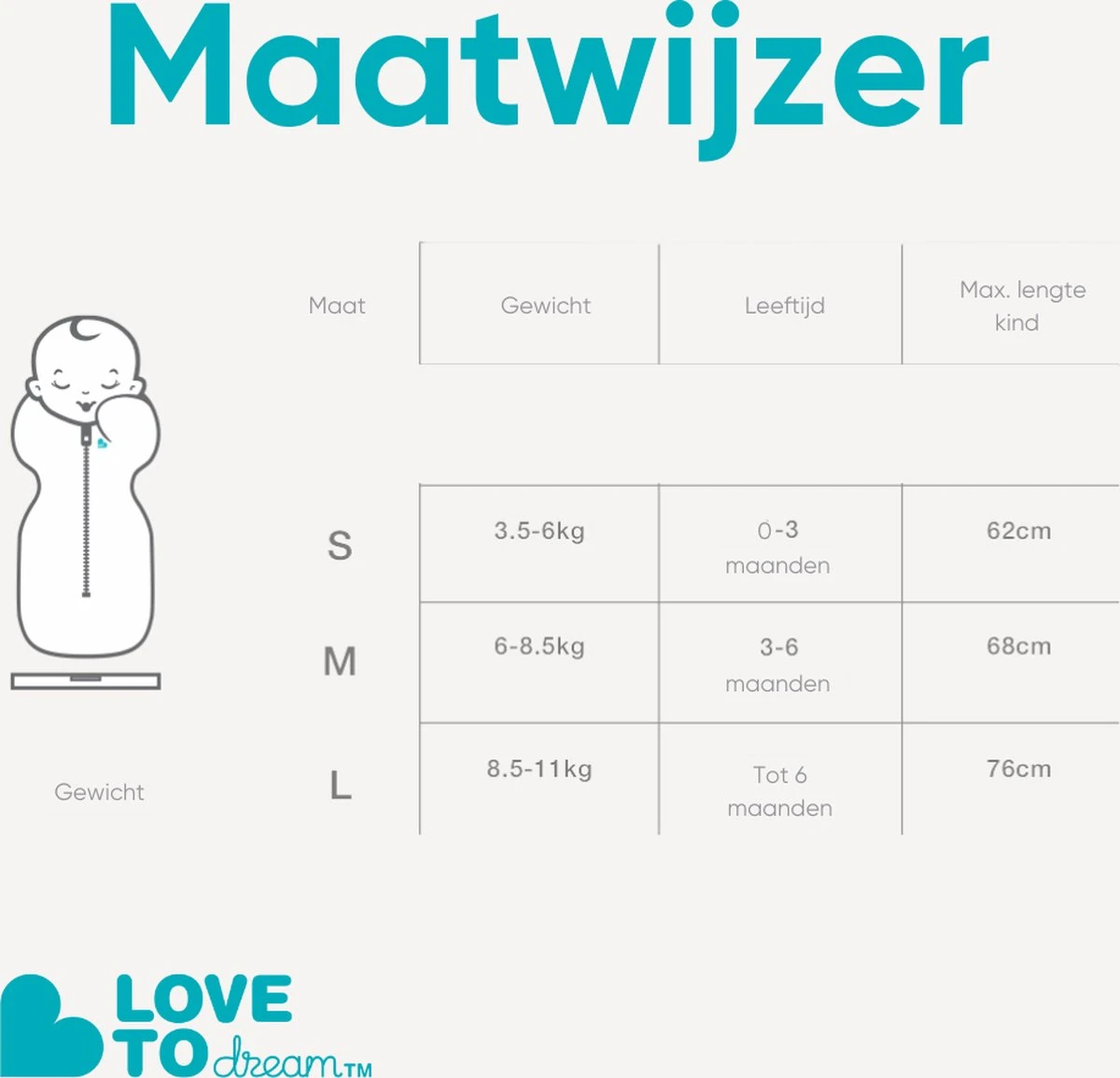 Love to Dream™ Babyslaapzak Swaddle Up™ - Inbakeren - Baby 0-3 maanden - 3.5-6 kg - All season - Oud blauw Love To Dream™ Babyslaapzak Swaddle Up™ - Inbakeren - Baby 0-3 Maanden - 3.5-6 Kg - All Season - Oud Blauw -Baby Verzorging 1200x1156 14