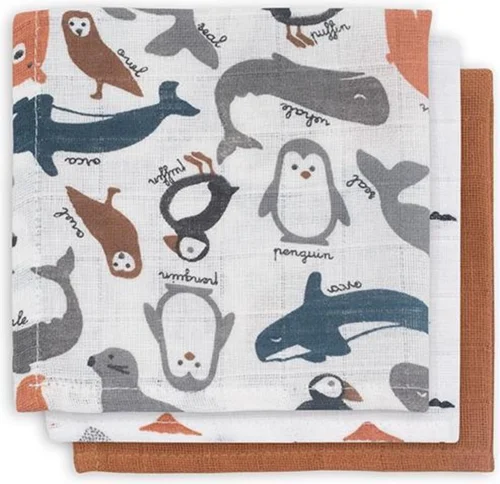 Jollein Baby Hydrofiel Washandje Polar - 3 Stuks -Baby Verzorging 1200x1161 3