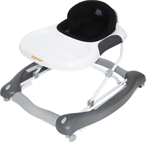 Deryan Luxe Loopstoel - Schommelfunctie -Inclusief Speelset En Dienblad - Grijs -Baby Verzorging 1200x1162 5