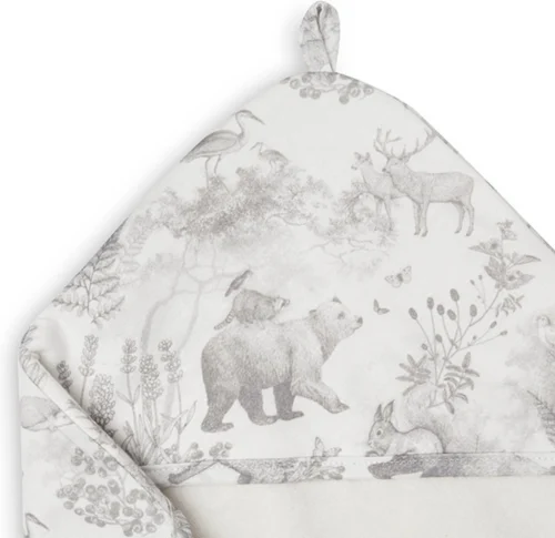 Jollein Badcape 75x75cm Pimpelmees - Forest Animals -Baby Verzorging 1200x1163 1