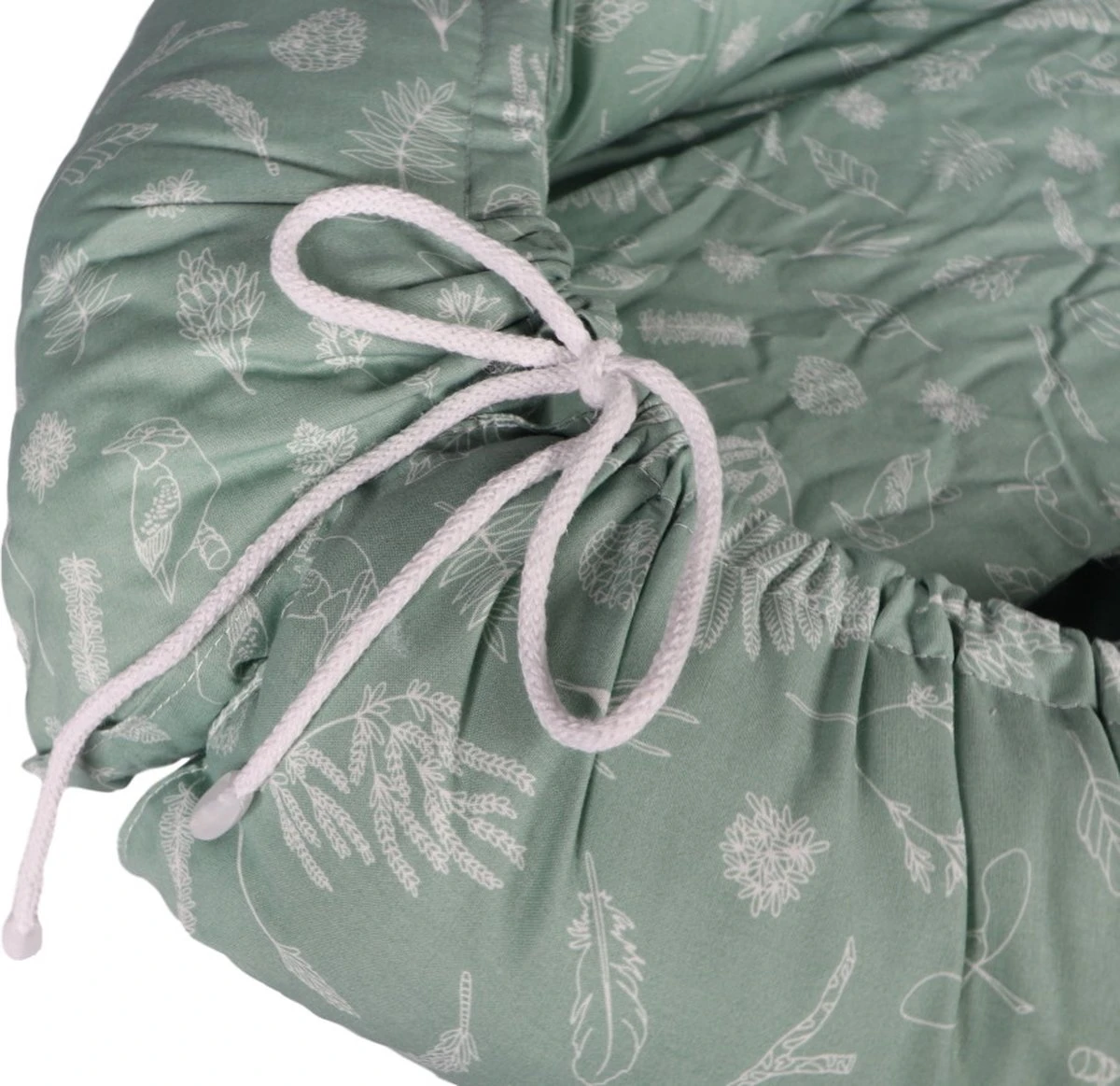 MamaLoes Botanical Stone Green Babynest MamaLoes Botanical Stone Green Babynest -Baby Verzorging 1200x1163 6