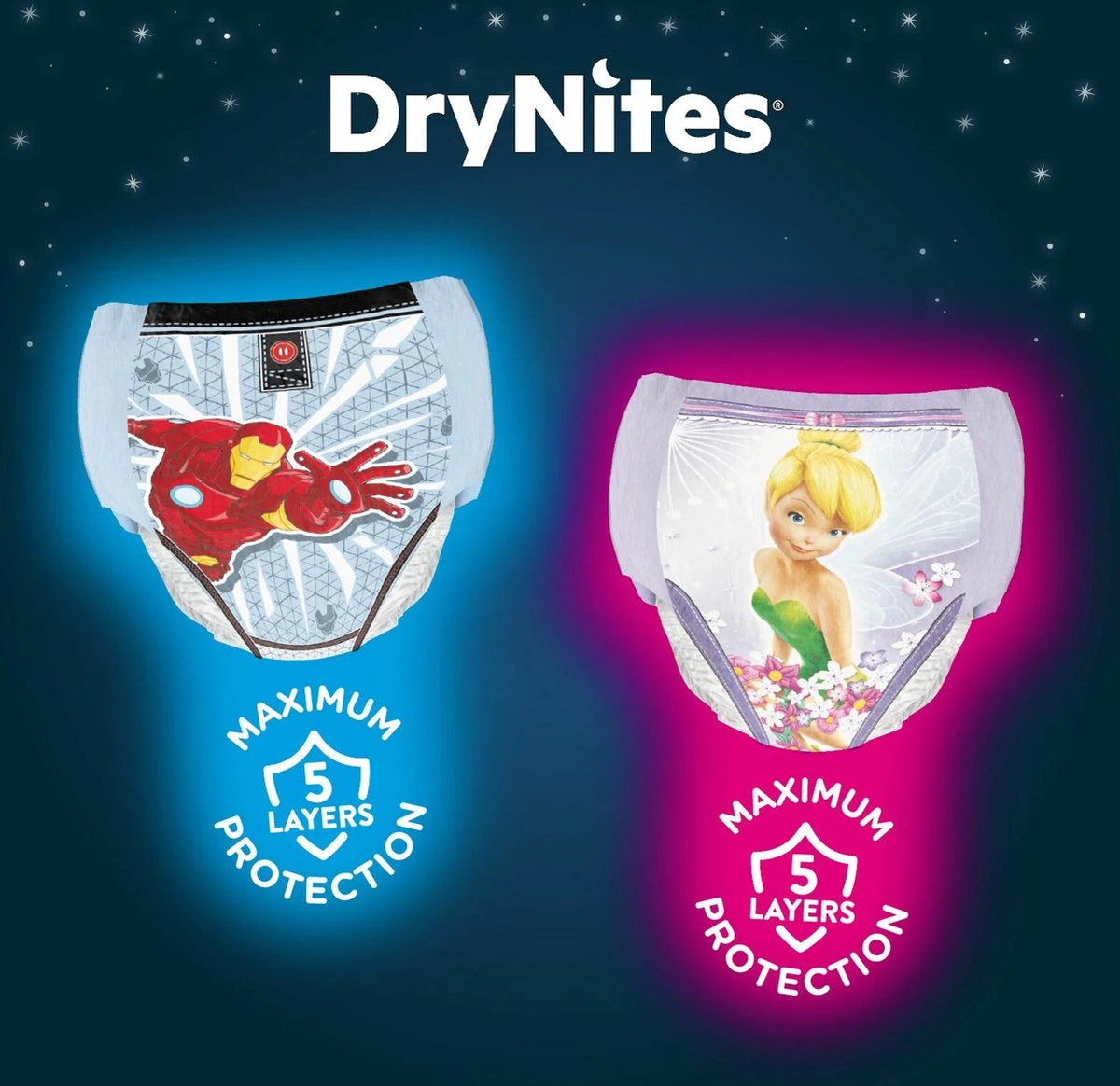 DryNites® 3-5 meisje 10 stuks DryNites® 3-5 Meisje 10 Stuks -Baby Verzorging 1200x1164 1