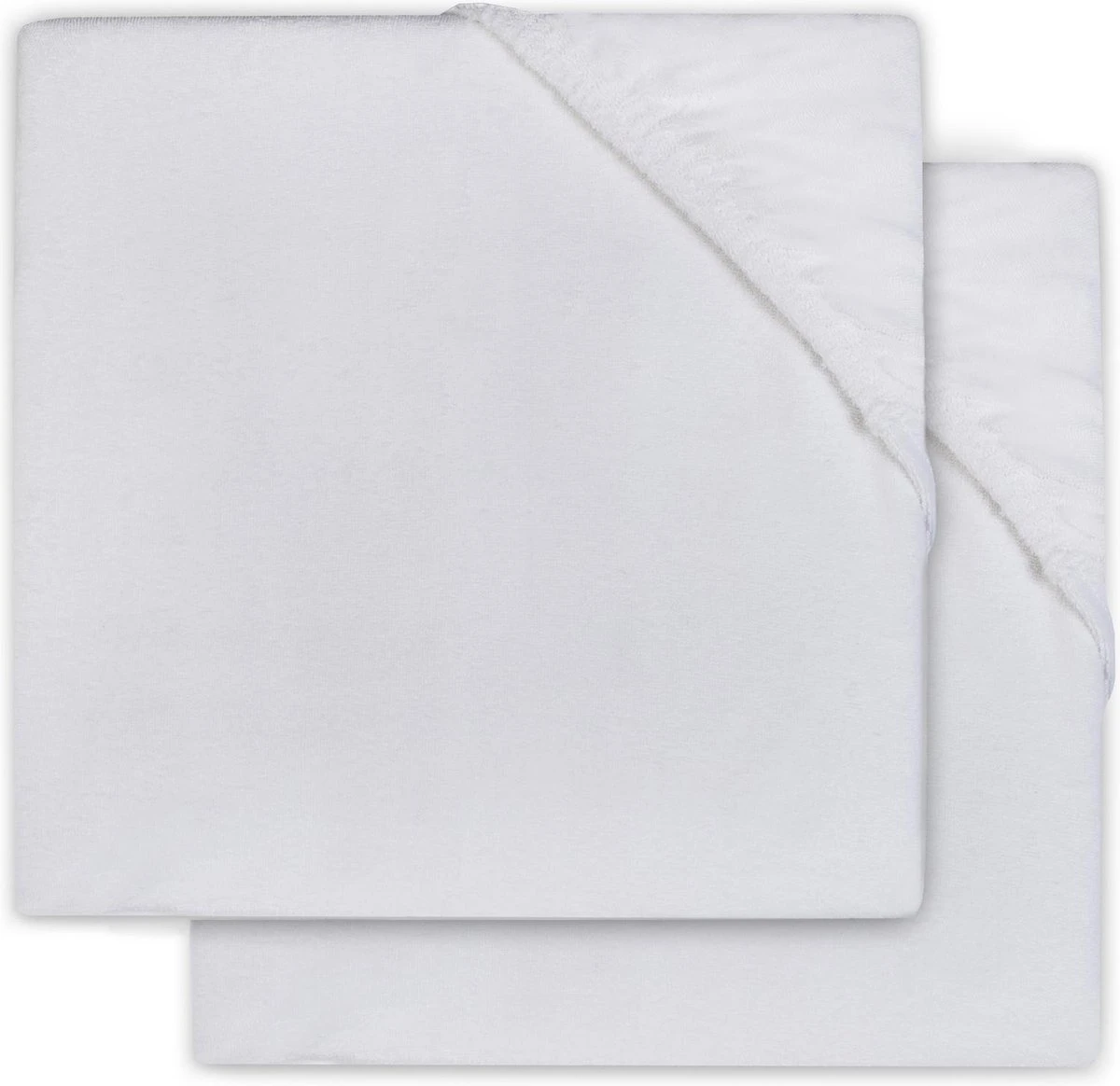 Jollein Hoeslaken Molton Ledikant 60x120cm - Wit - 2 Stuks Jollein Hoeslaken Molton Ledikant 60x120cm - Wit - 2 Stuks -Baby Verzorging 1200x1164 10