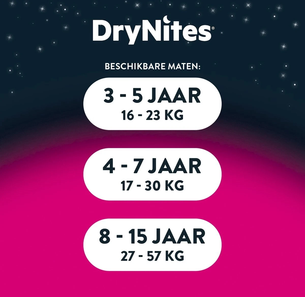 DryNites® 3-5 meisje 10 stuks DryNites® 3-5 Meisje 10 Stuks -Baby Verzorging 1200x1169 3