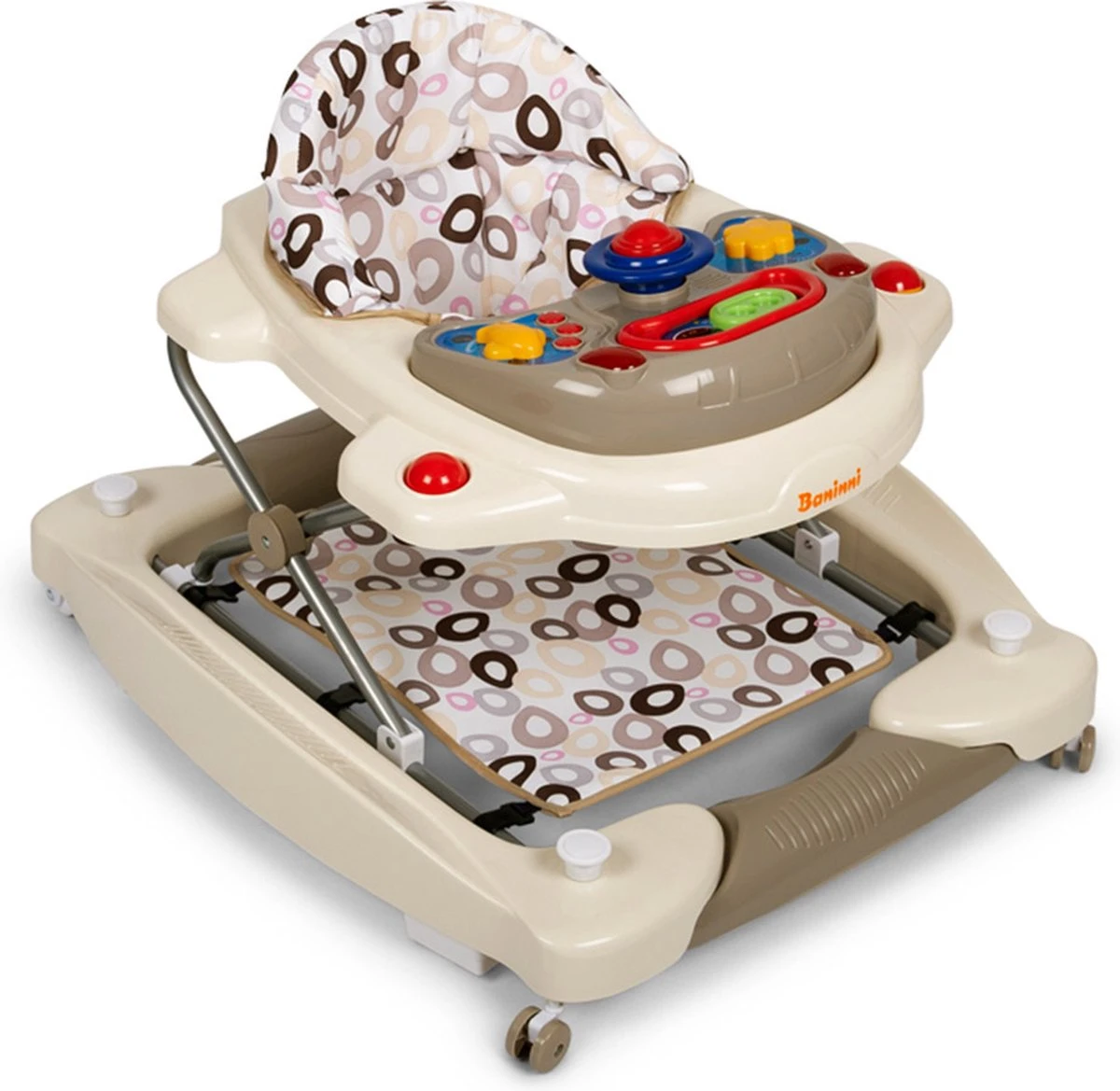 Baninni Loopstoel Classic 2-in-1 New Ivory Baninni Loopstoel Classic 2-in-1 New Ivory -Baby Verzorging 1200x1169 4