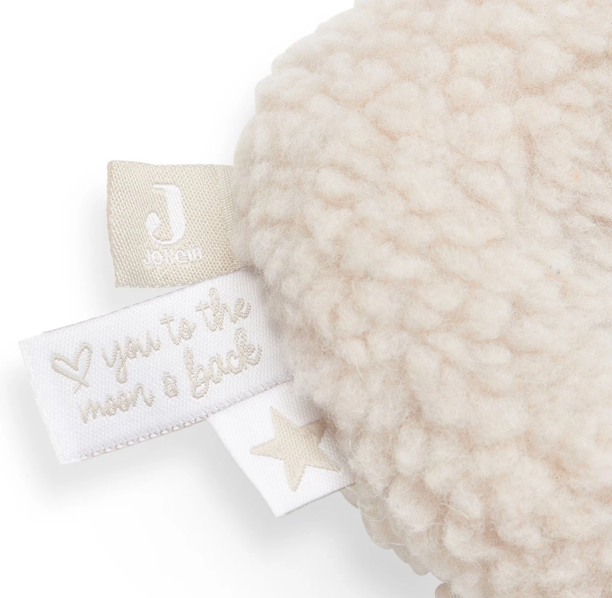 Jollein Rammelaar Moon - Nougat Jollein Rammelaar Moon - Nougat -Baby Verzorging