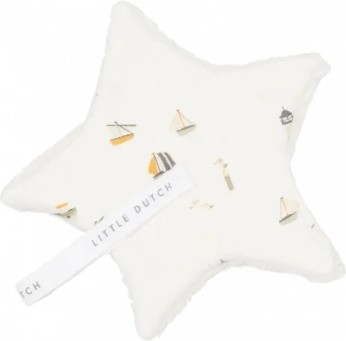 Little Dutch Sailors Bay Speendoekje White