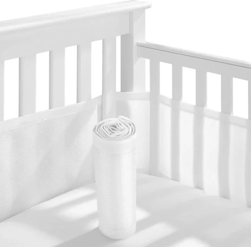 ADSafety - Baby Bed Omrander - Bedbumper - Hoofdbeschermer - Set Van 2 - 340x30cm & 160x30cm -Baby Verzorging 1200x1180 13