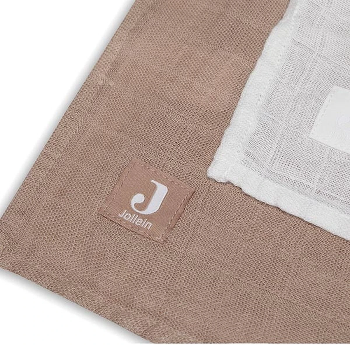 Jollein Hydrofiele Doek Large Bamboe Katoen 115x115cm Biscuit/Ivory - 2 Stuks Jollein Hydrofiele Doek Large Bamboe Katoen 115x115cm Biscuit/Ivory - 2 Stuks -Baby Verzorging 1200x1182 3