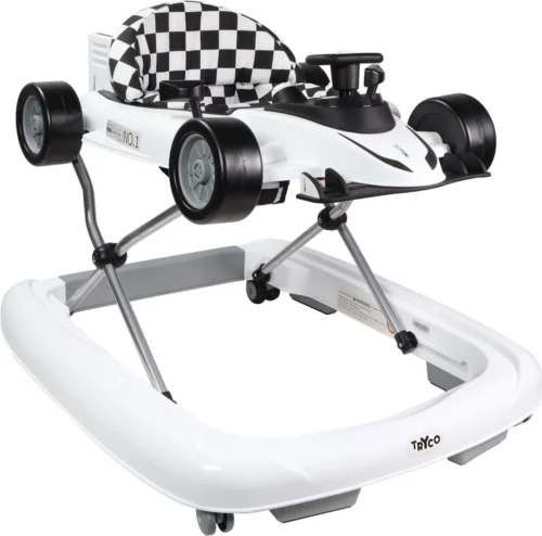 Tryco F1 Racer Loopstoel - 2-in-1 Loopstoel En Loopwagen - Wit - Met Geluid 5 Tryco F1 Racer Loopstoel - 2-in-1 Loopstoel En Loopwagen - Wit - Met Geluid -Baby Verzorging 1200x1185 4