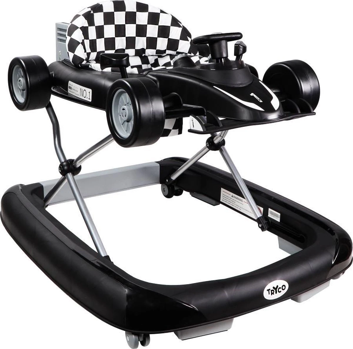 Tryco F1 Racer Loopstoel - 2-in-1 Loopstoel en Loopwagen - Wit - Met Geluid Tryco F1 Racer Loopstoel - 2-in-1 Loopstoel En Loopwagen - Wit - Met Geluid -Baby Verzorging 1200x1185 5