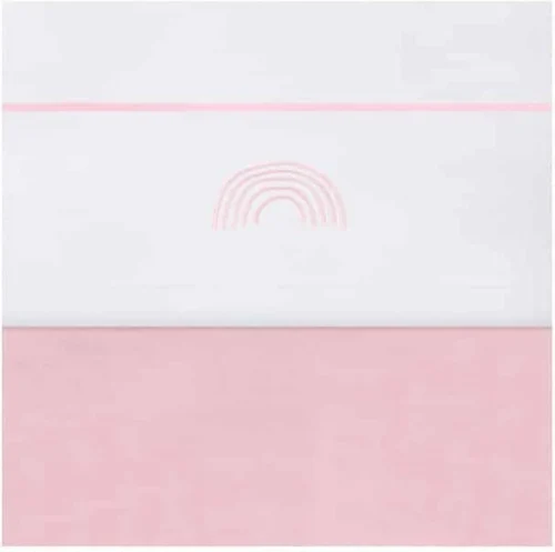 Jollein Baby Laken Wieg 75x100cm Rainbow - Blush Pink 4 Jollein Baby Laken Wieg 75x100cm Rainbow - Blush Pink -Baby Verzorging 1200x1192 10