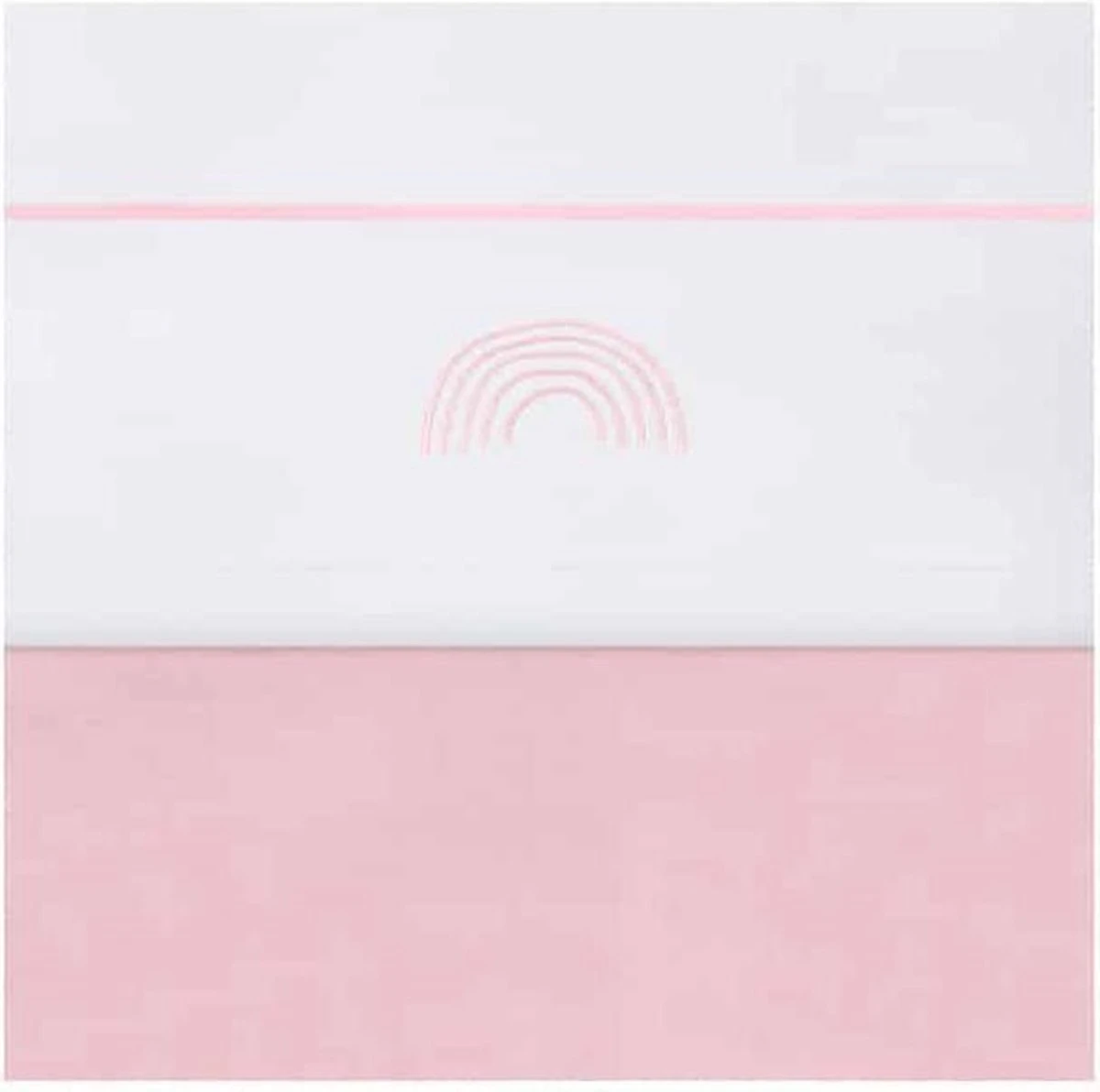 Jollein Baby Laken Wieg 75x100cm Rainbow - Blush Pink Jollein Baby Laken Wieg 75x100cm Rainbow - Blush Pink -Baby Verzorging 1200x1192 10