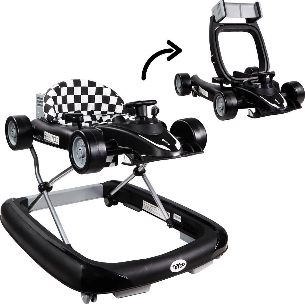 Tryco F1 Racer Loopstoel - 2-in-1 Loopstoel en Loopwagen - Wit - Met Geluid Tryco F1 Racer Loopstoel - 2-in-1 Loopstoel En Loopwagen - Wit - Met Geluid -Baby Verzorging 1200x1198 37