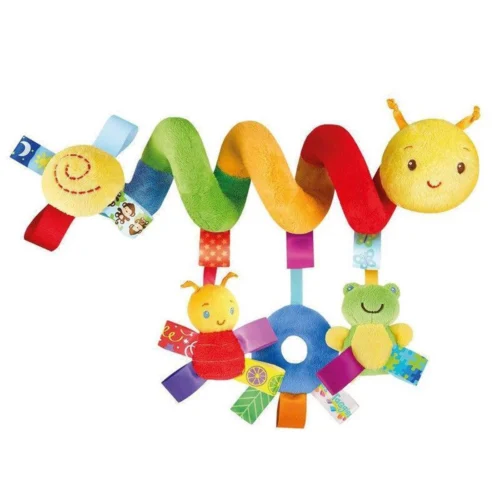 Merkloos Baby Spiraal Rups– Baby Knuffels - Baby Speelgoed - Baby Rammelaar - Boxspiraal - Maxi Cosi Spiraal - Kinderwagen Speelgoed Spiraal - Buggy Speelgoed - Auto Knuffel - Baby Spiraal Speeltje – Autostoel Ketting - Kinder Wagen Knuffels -Baby Verzorging 1200x1200 101
