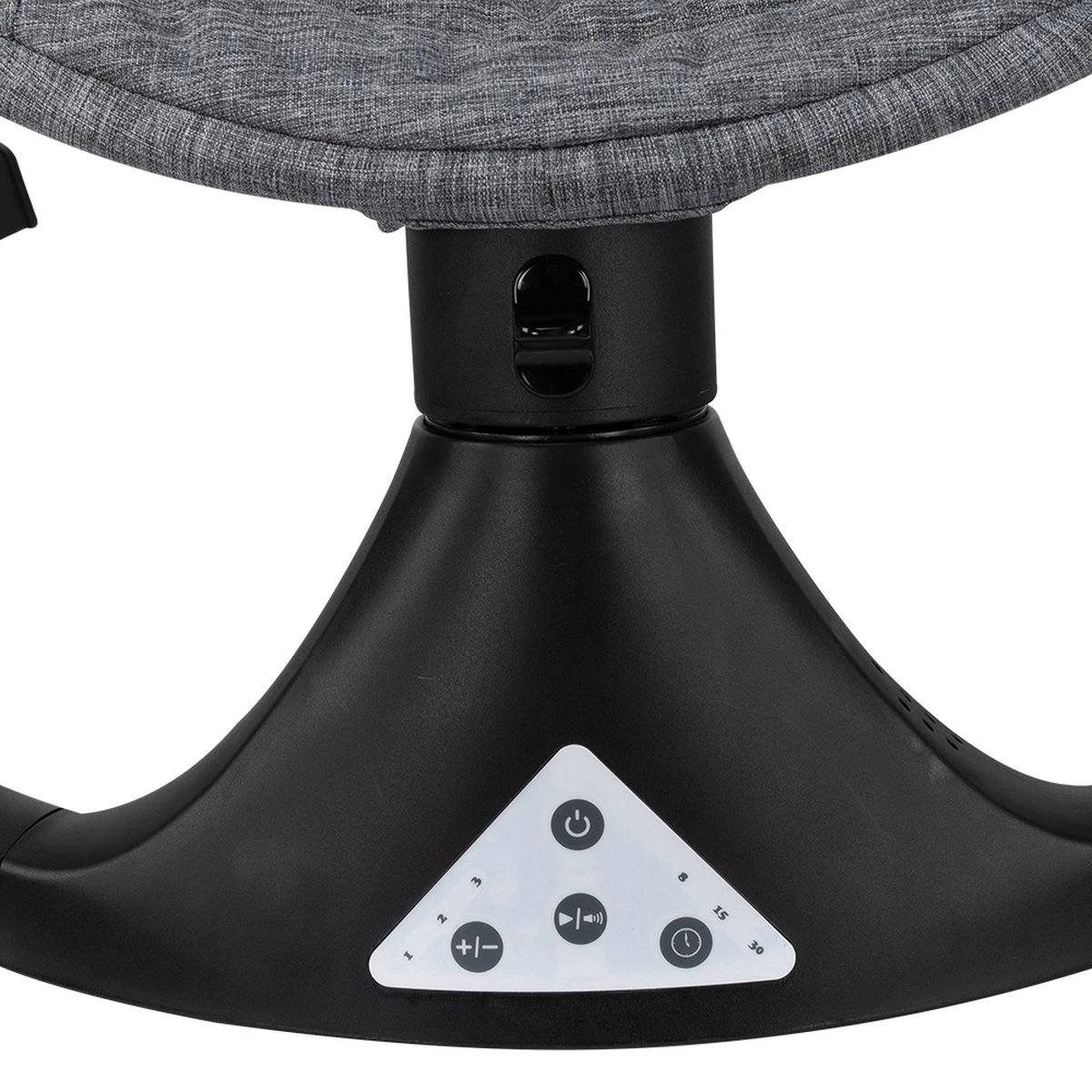 Wipstoel Novi Baby® Nola Swing Black/Grey Wipstoel Novi Baby® Nola Swing Black/Grey -Baby Verzorging 1200x1200 1030