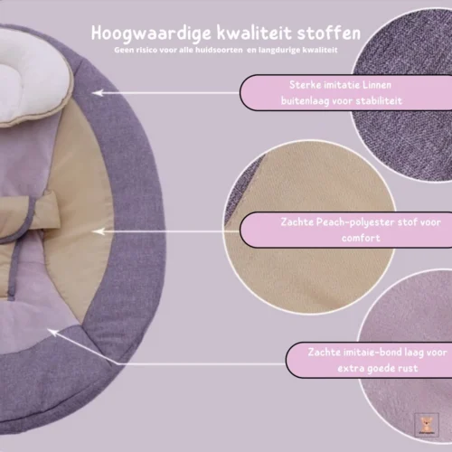 Baby Wieg | Elektrische Baby Wieg | Elektrische Wipstoel | Schommelstoel Baby | Bluetooth | Afstandsbediening - Blauw -Baby Verzorging 1200x1200 1038