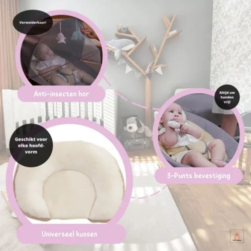 Baby Wieg | Elektrische Baby Wieg | Elektrische Wipstoel | Schommelstoel Baby | Bluetooth | Afstandsbediening - Blauw -Baby Verzorging 1200x1200 1039