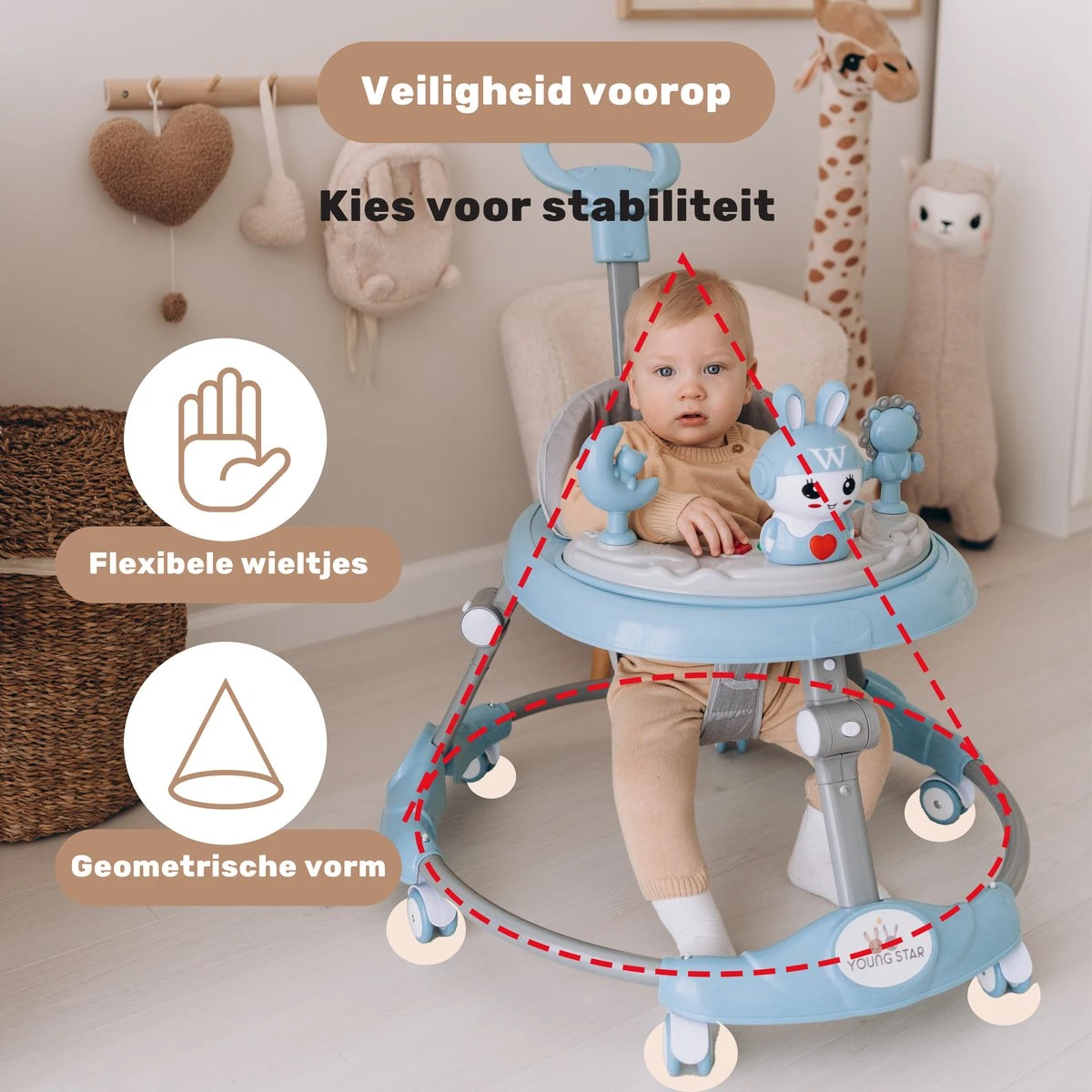 Young Star® Loopstoel - Baby Loopwagen – Loopstoeltje Baby - Looptrainer - Leren Lopen - Inclusief Voetenmat en Steel - Babywalker Young Star® Loopstoel - Baby Loopwagen – Loopstoeltje Baby - Looptrainer - Leren Lopen - Inclusief Voetenmat En Steel - Babywalker -Baby Verzorging 1200x1200 1136