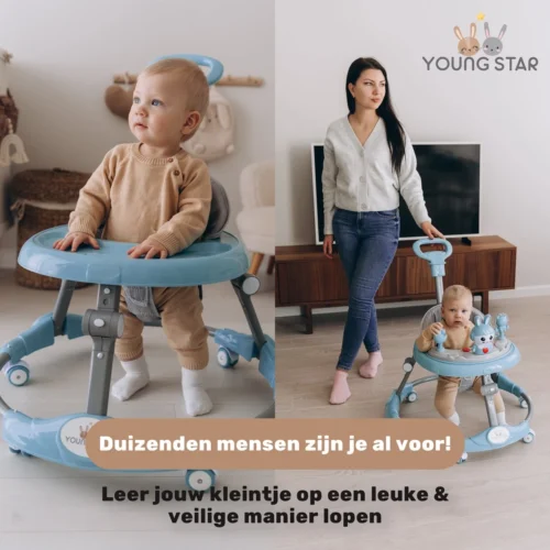 Young Star® Loopstoel - Baby Loopwagen – Loopstoeltje Baby - Looptrainer - Leren Lopen - Inclusief Voetenmat En Steel - Babywalker 9 Young Star® Loopstoel - Baby Loopwagen – Loopstoeltje Baby - Looptrainer - Leren Lopen - Inclusief Voetenmat En Steel - Babywalker -Baby Verzorging 1200x1200 1137