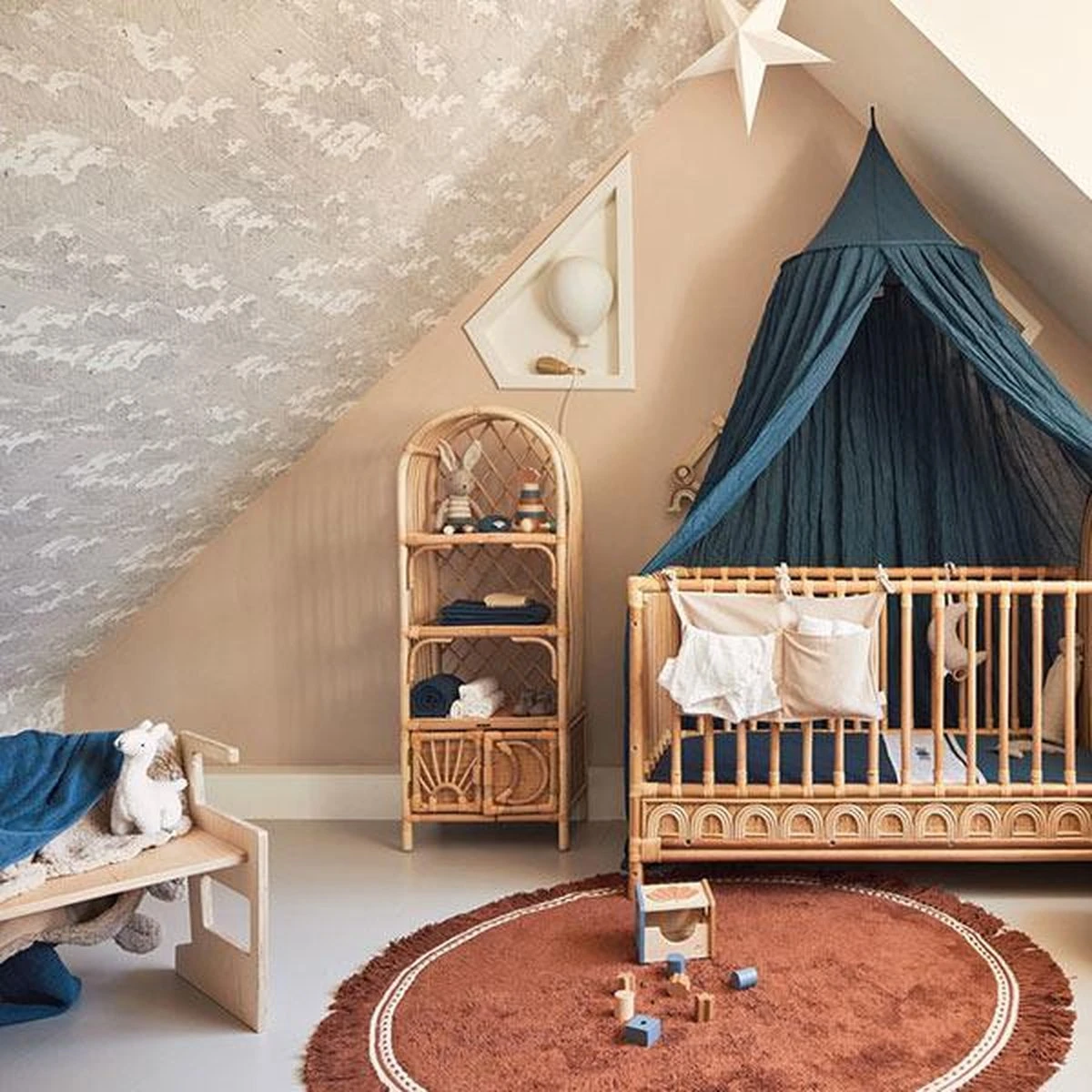 Jollein Baby Deken Wieg 75x100cm Basic Knit - Jeans Blue Jollein Baby Deken Wieg 75x100cm Basic Knit - Jeans Blue -Baby Verzorging 1200x1200 1201