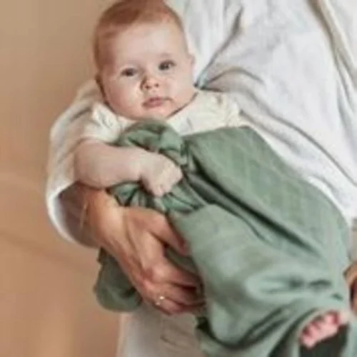 Jollein Baby Deken Ledikant 100x150cm Basic Knit - Forest Green -Baby Verzorging 1200x1200 1232