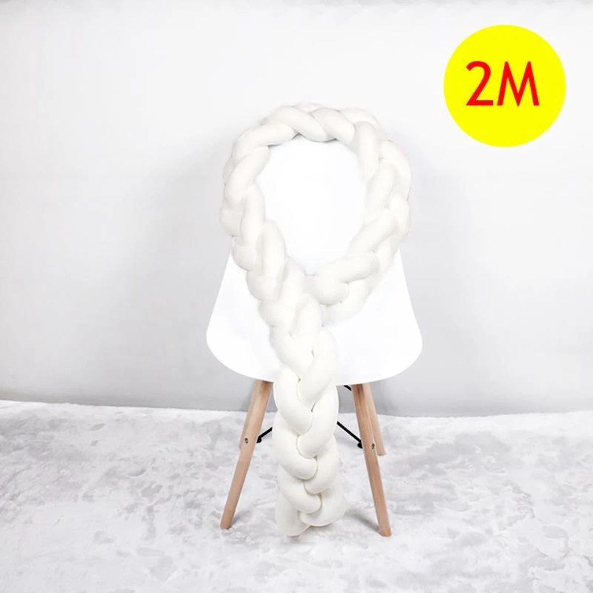 Baby Bed Bumper gevlochten, boxomrander, hoofdbeschermer, bedbumper,boxrand (2 meter) van Baby-slofje.nl Wit Baby Bed Bumper Gevlochten, Boxomrander, Hoofdbeschermer, Bedbumper,boxrand (2 Meter) Van Baby-slofje.nl Wit -Baby Verzorging 1200x1200 1305