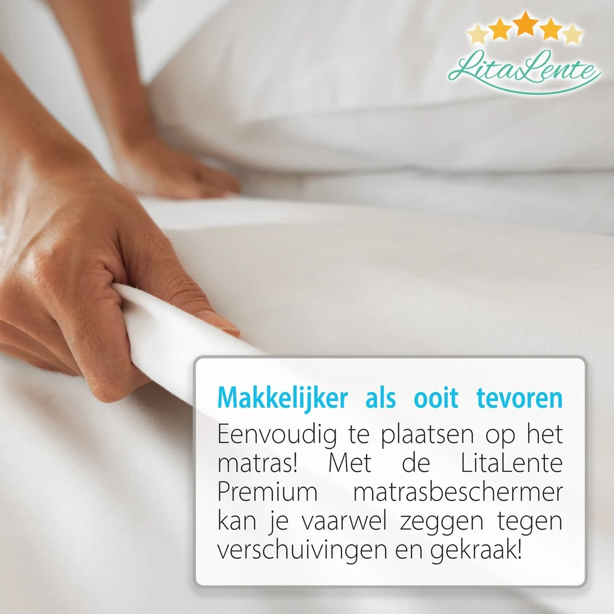 2x LitaLente Matrasbeschermer Waterdicht Babybedje 60x120 cm - Ledikant Molton 60x120 - Baby Matrasbeschermer 60x120cm - Waterdicht en ademend huismijtwerend matrasvernieuwer matrashoes - Hoeslakenbadstof - Antibacteriëel - Rondom Elastiek 2x LitaLente Matrasbeschermer Waterdicht Babybedje 60x120 Cm - Ledikant Molton 60x120 - Baby Matrasbeschermer 60x120cm - Waterdicht En Ademend Huismijtwerend Matrasvernieuwer Matrashoes - Hoeslakenbadstof - Antibacteriëel - Rondom Elastiek -Baby Verzorging 1200x1200 1385