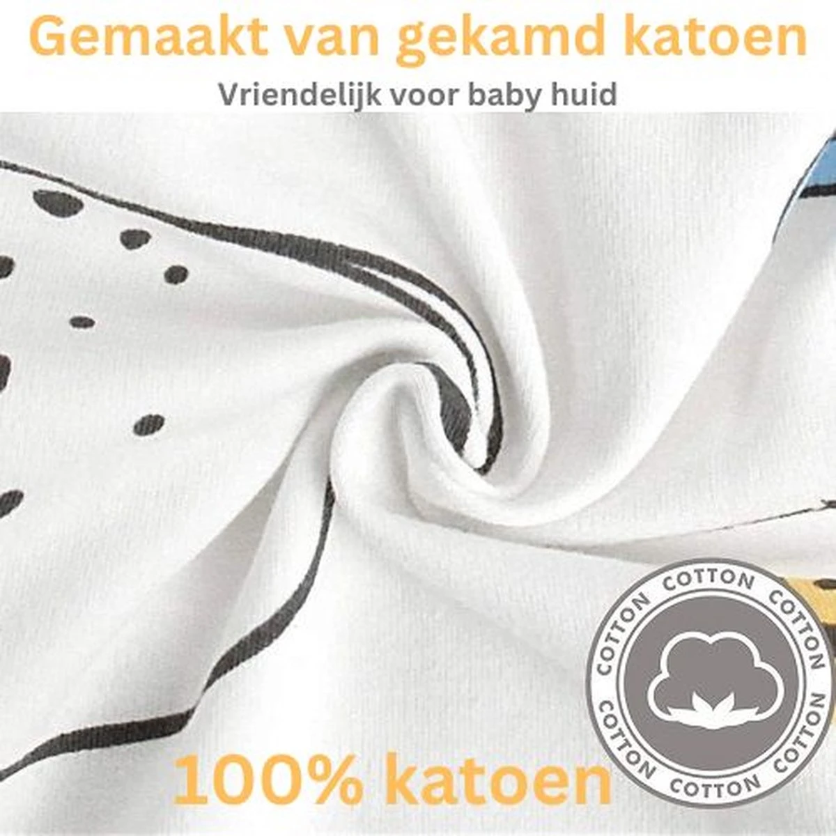 Trivena - Inbakerslaapzak - Baby slaapzak -100% katoen - 2-6 maanden - Nieuw Trivena - Inbakerslaapzak - Baby Slaapzak -100% Katoen - 2-6 Maanden - Nieuw -Baby Verzorging 1200x1200 1401