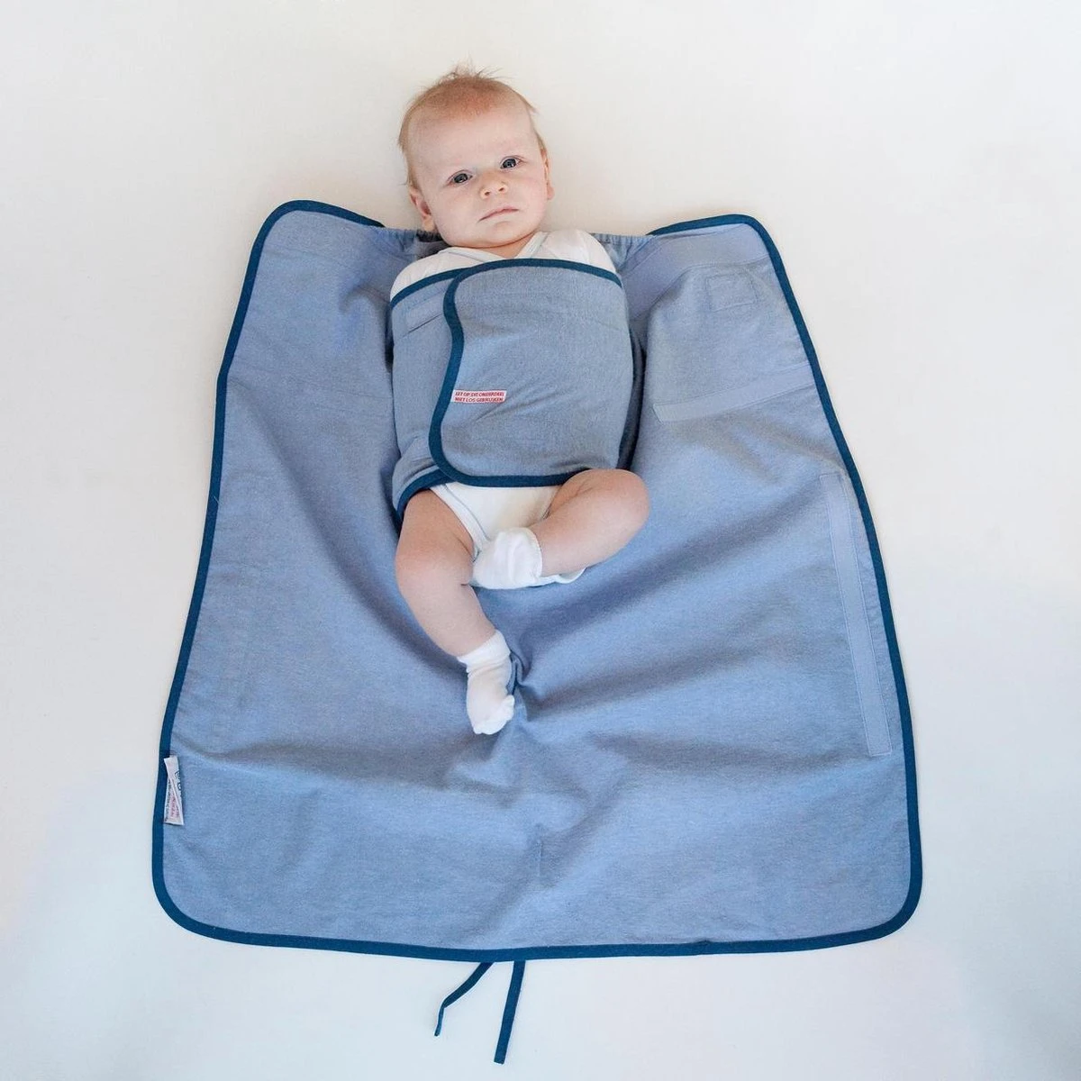 Pacco Piccolo Inbakerdoek - 4 tot 7 kg - blauw Pacco Piccolo Inbakerdoek - 4 Tot 7 Kg - Blauw -Baby Verzorging 1200x1200 1403