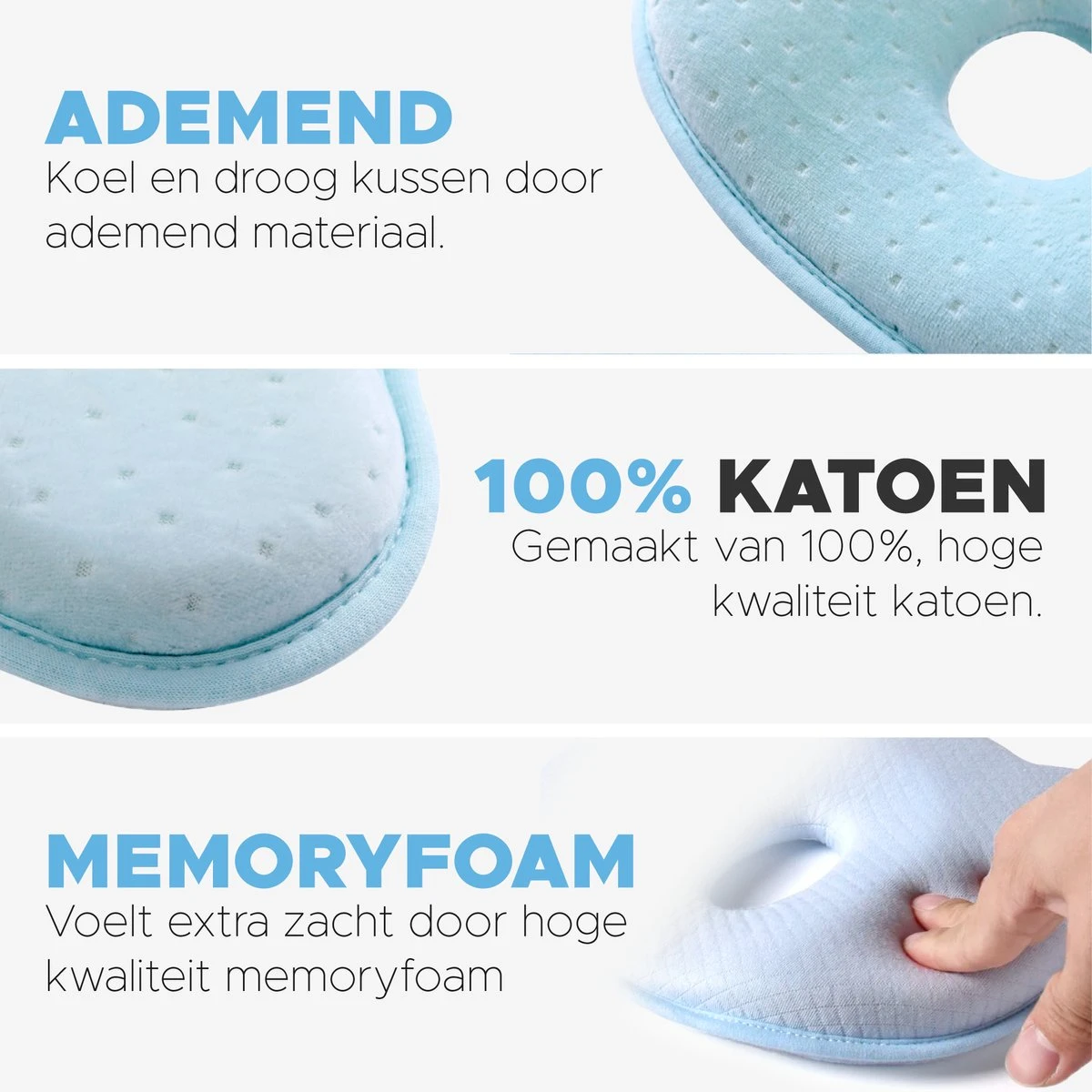 Baby Kussen Plat Hoofd - Slaapondersteuning Hoofdkussen - 0-12 Maanden - Orthopedisch - Inclusief E-book & Bestekset - Kraampakket - Kraamcadeau - Blauw Baby Kussen Plat Hoofd - Slaapondersteuning Hoofdkussen - 0-12 Maanden - Orthopedisch - Inclusief E-book & Bestekset - Kraampakket - Kraamcadeau - Blauw -Baby Verzorging 1200x1200 1472