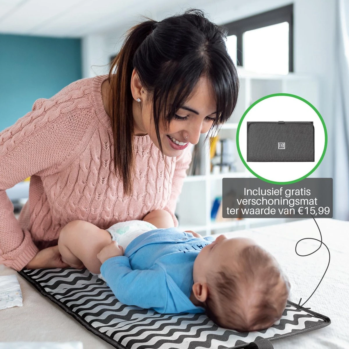 Brisby slijtvaste Luiertas – verzorgingstas – met buggymontage - Zwart Brisby Slijtvaste Luiertas – Verzorgingstas – Met Buggymontage - Zwart -Baby Verzorging 1200x1200 170