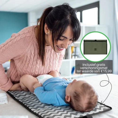 Brisby Slijtvaste Luiertas – Verzorgingstas – Met Buggymontage - Groen 7 Brisby Slijtvaste Luiertas – Verzorgingstas – Met Buggymontage - Groen -Baby Verzorging 1200x1200 175