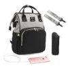 Buxibo Luier- En Verzorgingstas Inclusief USB Oplaadstation - Baby Rug Tas Met Isoleervak - Diaper Backpack Bag - Reis Rugzak - Grote Capaciteit - 23.8L - Zwart -Baby Verzorging 1200x1200 228