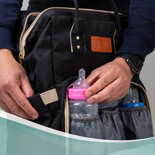 Luiertas Rugzak - Monx Luiertas Verzorgingstas Met Uitklapbaar Babybedje - Overzichtelijke Luierrugzak Extra Buggy En Kinderwagen Haken Inclusief Geïsoleerde Flessenhouder - Zwart 7 Luiertas Rugzak - Monx Luiertas Verzorgingstas Met Uitklapbaar Babybedje - Overzichtelijke Luierrugzak Extra Buggy En Kinderwagen Haken Inclusief Geïsoleerde Flessenhouder - Zwart -Baby Verzorging 1200x1200 308