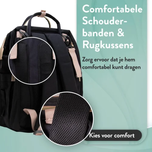 Luiertas Rugzak - Monx Luiertas Verzorgingstas Met Uitklapbaar Babybedje - Overzichtelijke Luierrugzak Extra Buggy En Kinderwagen Haken Inclusief Geïsoleerde Flessenhouder - Zwart 17 Luiertas Rugzak - Monx Luiertas Verzorgingstas Met Uitklapbaar Babybedje - Overzichtelijke Luierrugzak Extra Buggy En Kinderwagen Haken Inclusief Geïsoleerde Flessenhouder - Zwart -Baby Verzorging 1200x1200 318