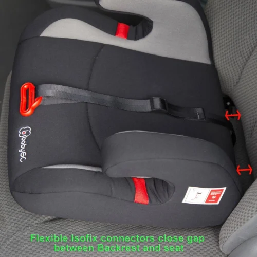Booster - Zitverhoger Met Isofix BabyGO Bursa II Zwart (15-36kg) 11 Booster - Zitverhoger Met Isofix BabyGO Bursa II Zwart (15-36kg) -Baby Verzorging 1200x1200 375