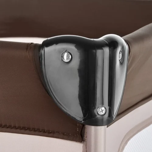 Tectake - Reisbedje Babybed Campingbed Dodo - 132x75x104cm Incl. Aankleedkussen En Draagtas - Bruin - 402203 -Baby Verzorging 1200x1200 396